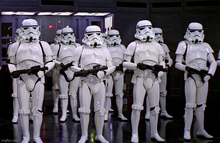 Imperial Stormtroopers  | image tagged in imperial stormtroopers | made w/ Imgflip meme maker