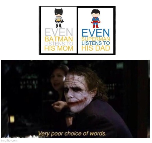 Very poor choice of words | image tagged in blank white template,joker,memes,very poor choice of words | made w/ Imgflip meme maker