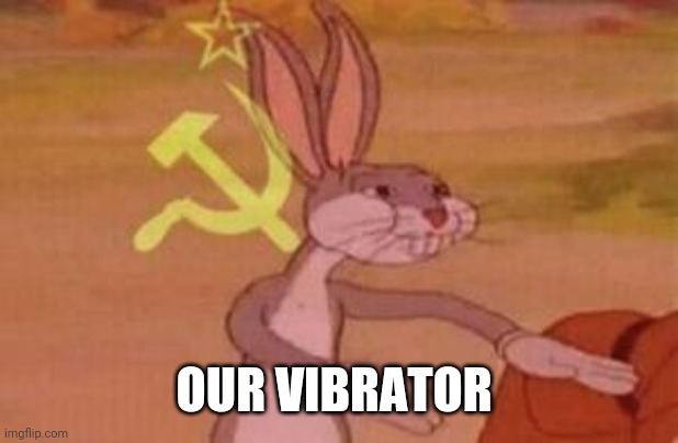 our | OUR VIBRATOR | image tagged in our | made w/ Imgflip meme maker