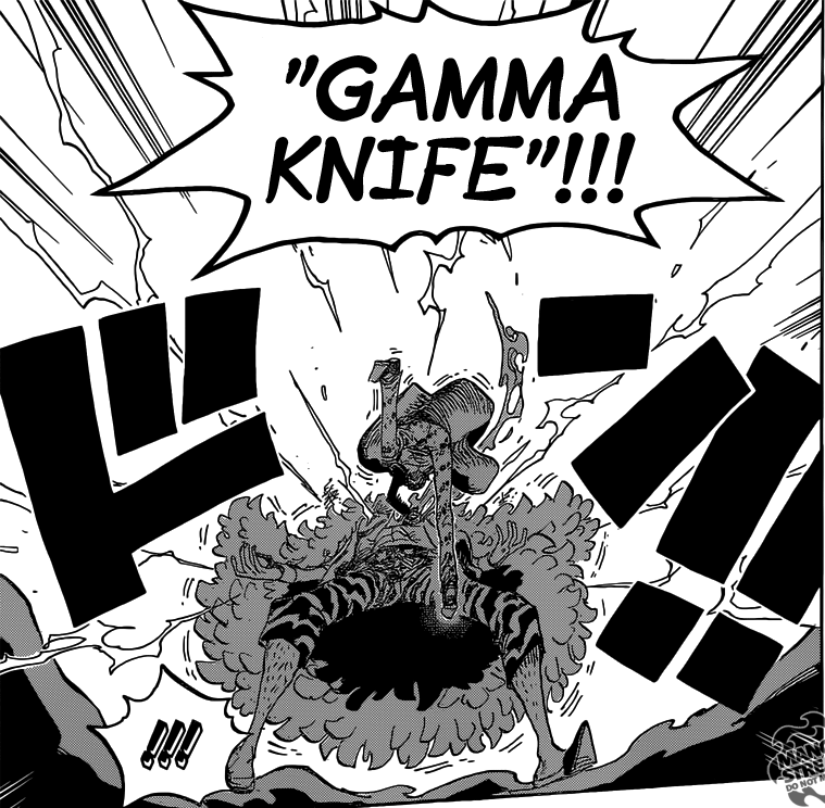 One Piece Trafalgar D. Water Law Gamma Knife Blank Meme Template