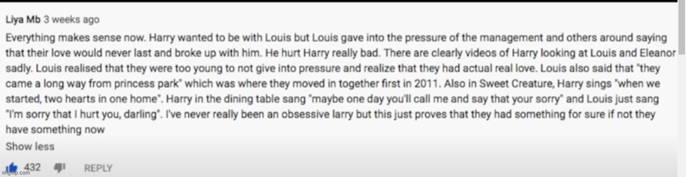 To all Larry Stylinson believers- | made w/ Imgflip meme maker