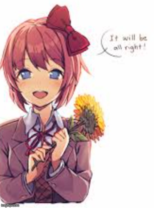 Sayori to make your day feel better | made w/ Imgflip meme maker