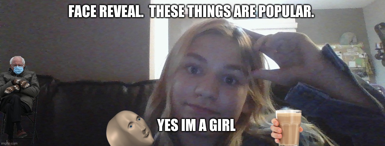 Girl Making Meme Faces