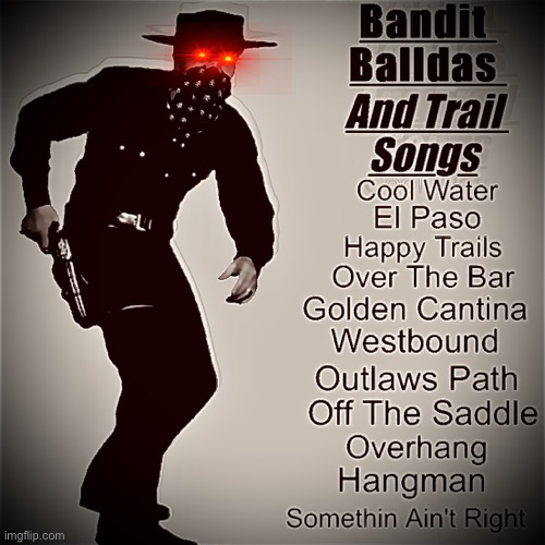 bandit boi | image tagged in mart robb | made w/ Imgflip meme maker