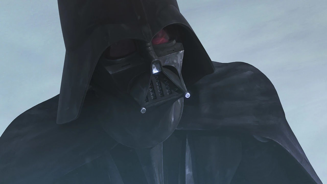 Star wars Darth Vader searching for Asoka Blank Meme Template