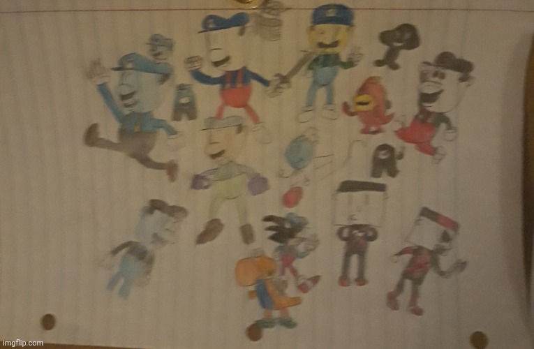 All of my oc's | made w/ Imgflip meme maker