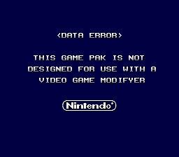 High Quality Nintendo Game Pak data Error Blank Meme Template