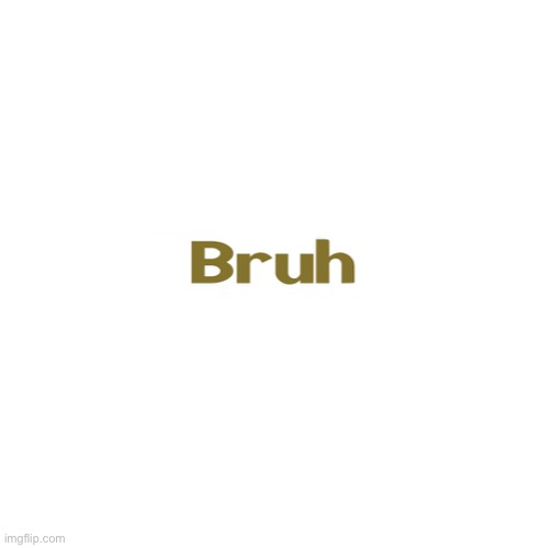 Bruh | image tagged in bruh | made w/ Imgflip meme maker