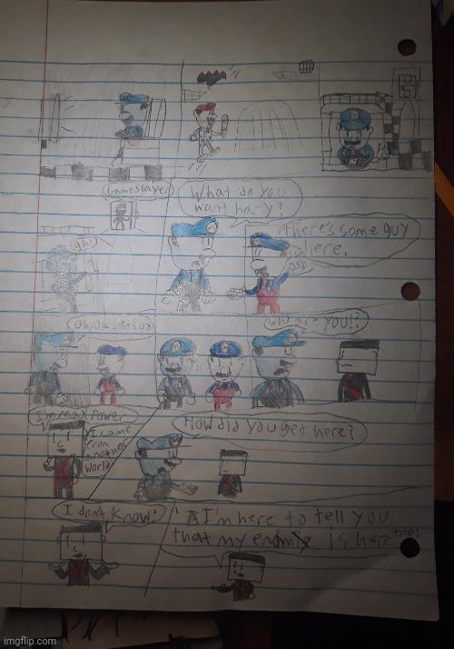 Leaked comic | made w/ Imgflip meme maker