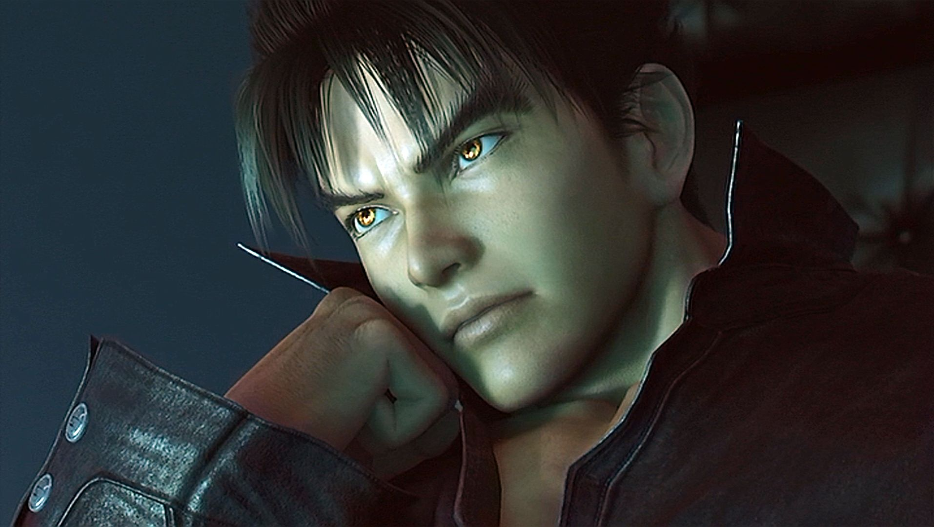 High Quality Jin Kazama Willy Wonka Blank Meme Template