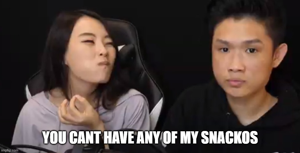 Jeanie and henry | YOU CANT HAVE ANY OF MY SNACKOS | image tagged in snackos,mrx,cute,funny | made w/ Imgflip meme maker