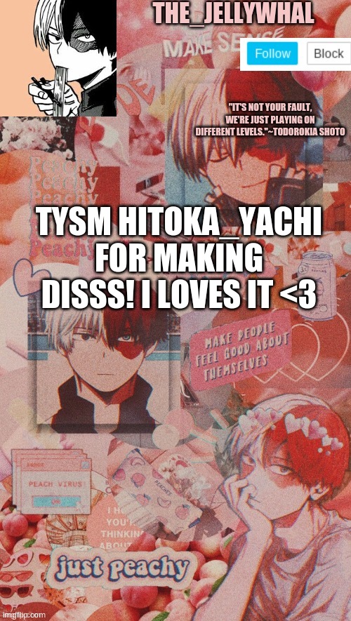 i wanna marry shoto lmao | TYSM HITOKA_YACHI FOR MAKING DISSS! I LOVES IT <3 | image tagged in narwhal announcement temp | made w/ Imgflip meme maker