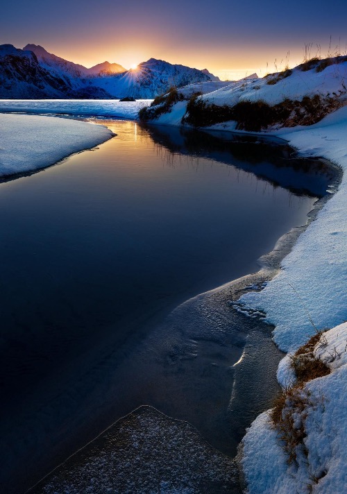 Stillness. Haukland Beach, Lofoten Norway | image tagged in awesome,pics,photography | made w/ Imgflip meme maker