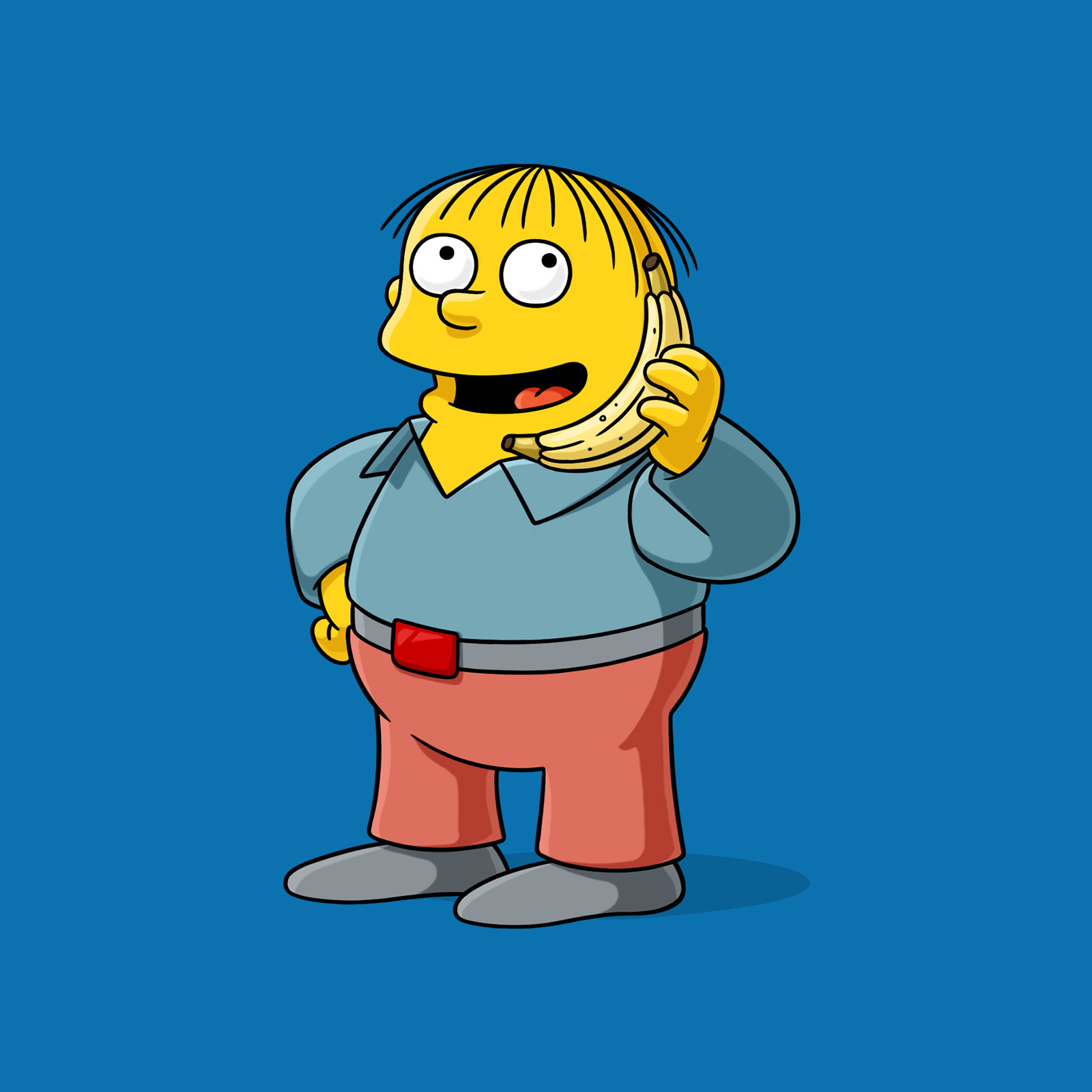 Ralph Wiggum Banana Blank Meme Template