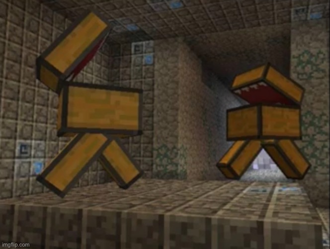 in soviet minecraft, chests store YOU | image tagged in memes,funny,minecraft,wtf,cursed image | made w/ Imgflip meme maker
