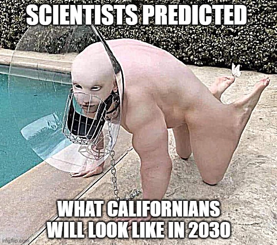 SCIENTISTS PREDICTED; WHAT CALIFORNIANS WILL LOOK LIKE IN 2030 | made w/ Imgflip meme maker
