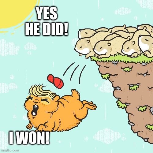 I WON! YES HE DID! | made w/ Imgflip meme maker
