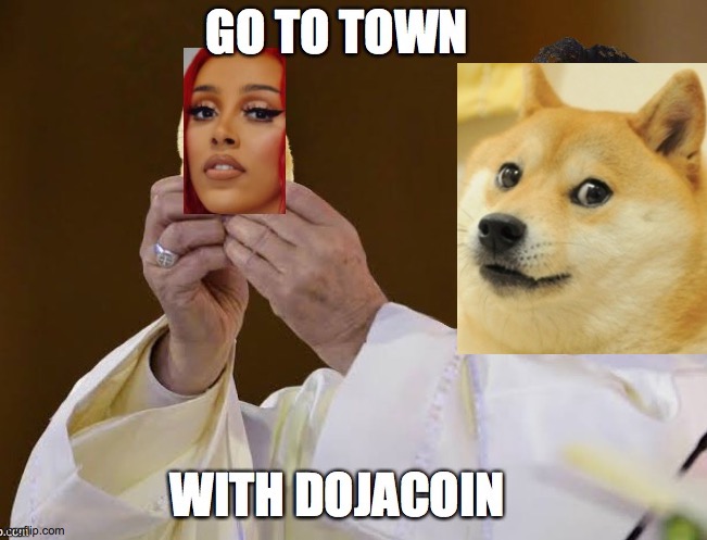 doge almighty | image tagged in dogecoin,doge,dojacoin,crypto,cryptocurrency,coin,dogecoin | made w/ Imgflip meme maker