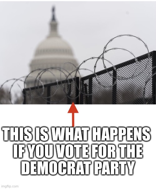 If you vote for the Democrat Party ... | THIS IS WHAT HAPPENS 
IF YOU VOTE FOR THE
DEMOCRAT PARTY | image tagged in democrat party,democratic socialism,communists,government corruption,democrats,crying democrats | made w/ Imgflip meme maker