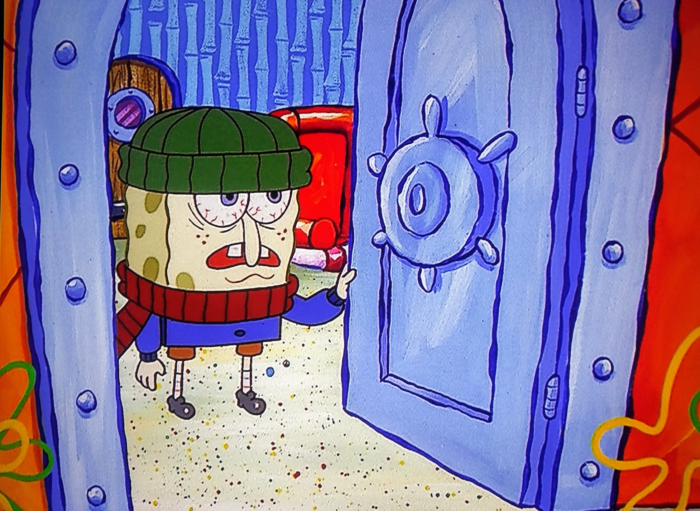 (from video, youtube, images, etc. spongebob has the suds Blank Meme Templa...