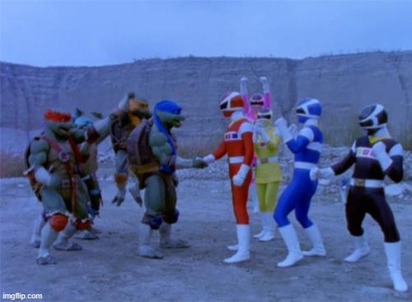 power rangers xxx ninja turtles | image tagged in power rangers xxx ninja turtles | made w/ Imgflip meme maker