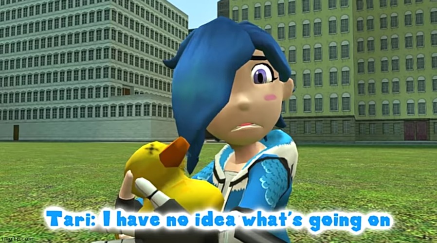 Tari I have no idea what's going on | image tagged in tari i have no idea what's going on | made w/ Imgflip meme maker