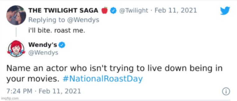 wendy's roast 3 (can't remember if i already did this 1) | made w/ Imgflip meme maker