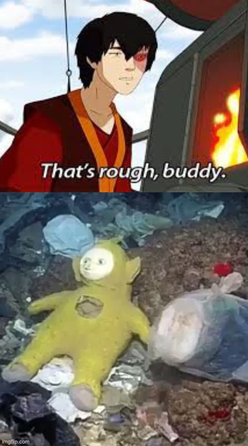 Teletubby before & after | image tagged in teletubby before after | made w/ Imgflip meme maker