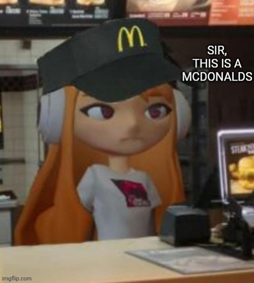 Sir, this is a McDonalds | image tagged in sir this is a mcdonalds | made w/ Imgflip meme maker