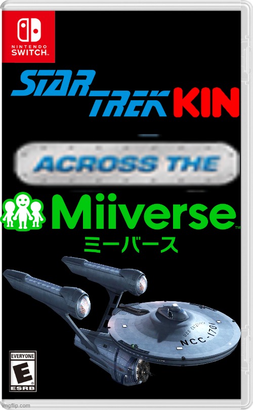 Link to the Star Trekkin song in comment section in case you don't get it | image tagged in nintendo switch,memes,star trek | made w/ Imgflip meme maker