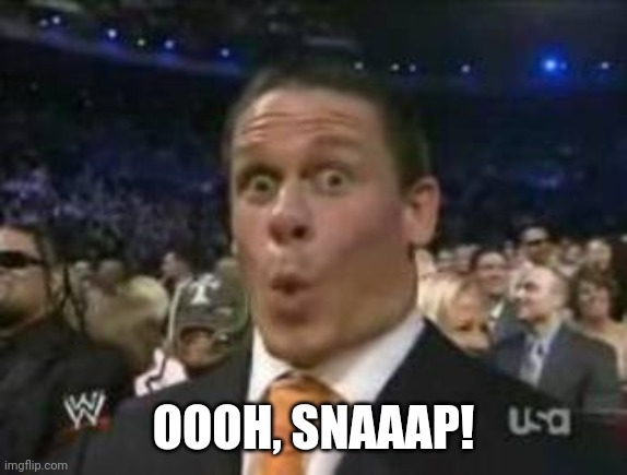Oh Snap John Cena | OOOH, SNAAAP! | image tagged in oh snap john cena | made w/ Imgflip meme maker