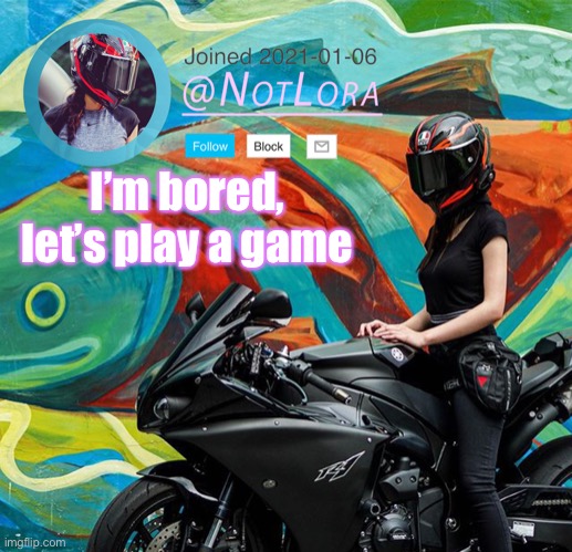 https://onmuga.com/werewolf/6U920D | I’m bored, let’s play a game | image tagged in notlora temp | made w/ Imgflip meme maker