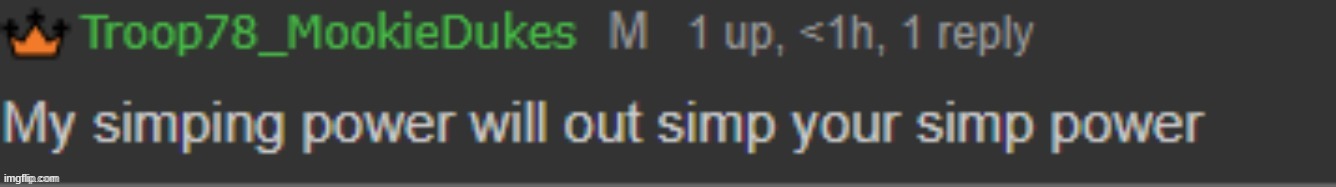 S I M P I N G P O W E R | image tagged in s i m p i n g p o w e r | made w/ Imgflip meme maker