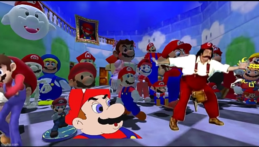 image tagged in several marios | made w/ Imgflip meme maker