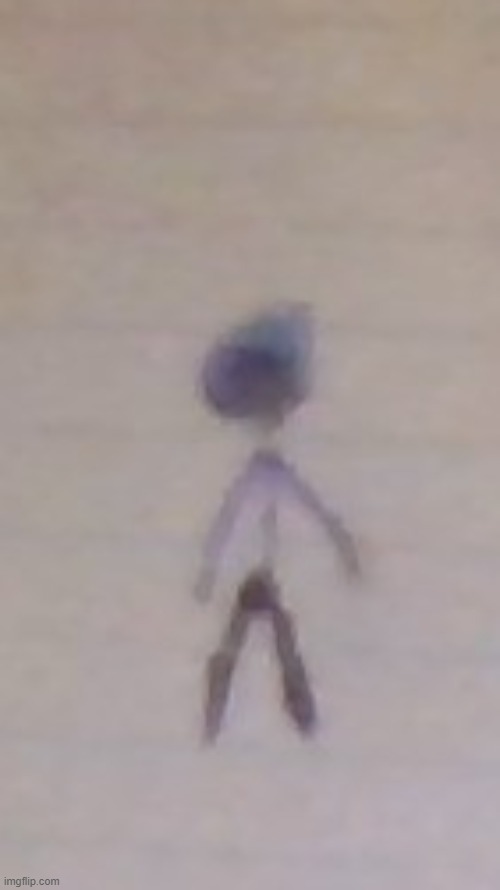made a oc of mine a stick figure because I am bad at drawing anything else | made w/ Imgflip meme maker