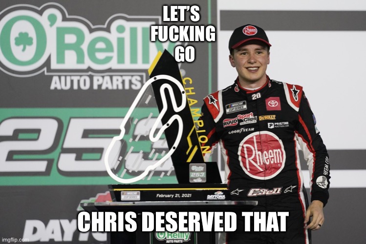 LET’S 
FUCKING
 GO; CHRIS DESERVED THAT | made w/ Imgflip meme maker