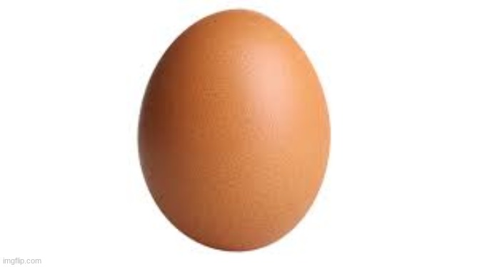 Egg | image tagged in fun,its literally an egg,why are you still here,if you are still here you might as well check out my other memes,funny,egg | made w/ Imgflip meme maker