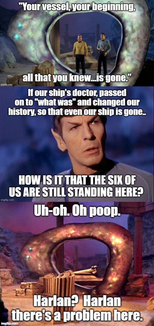 Plot hole in Star Trek OS ep | image tagged in star trek | made w/ Imgflip meme maker