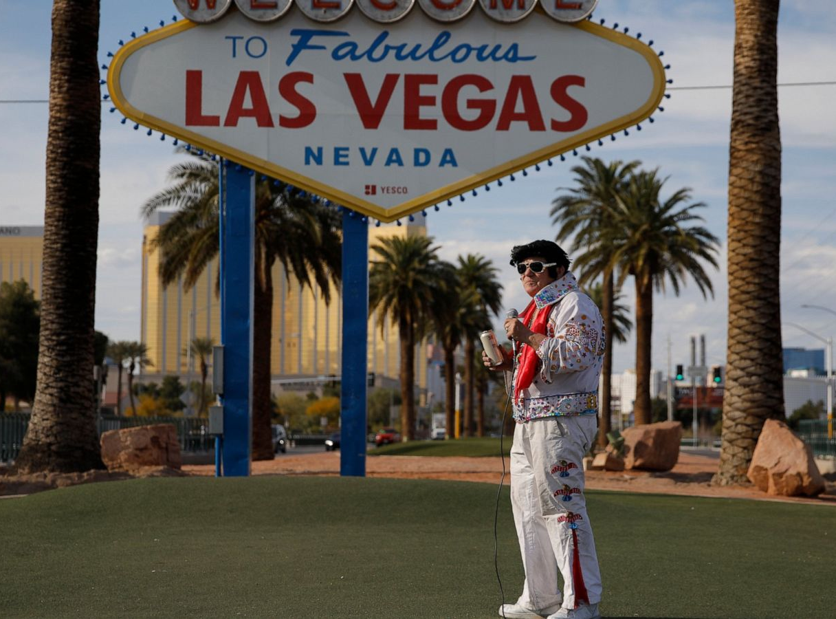 Welcome to Las Vegas Elvis Presley Blank Meme Template
