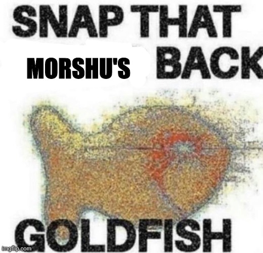 snap that child's back | MORSHU'S | image tagged in snap that child's back | made w/ Imgflip meme maker