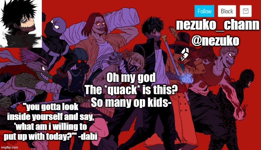 G u e s s s o n g | Oh my god
The *quack* is this?
So many op kids- | image tagged in nezuko_channs announcement temp | made w/ Imgflip meme maker