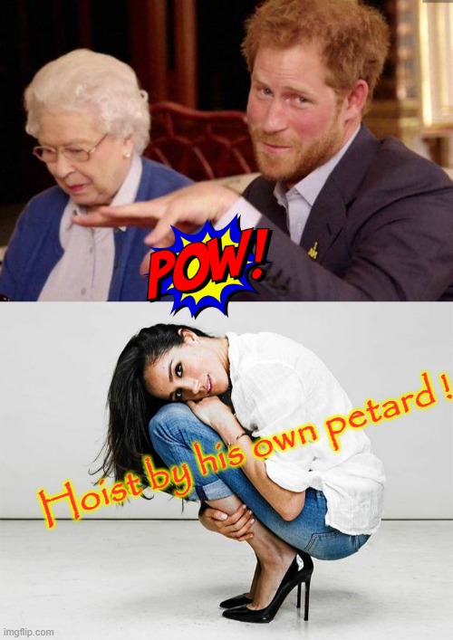 Hoist by his own Petard ! | Hoist by his own petard ! | image tagged in naughty list | made w/ Imgflip meme maker