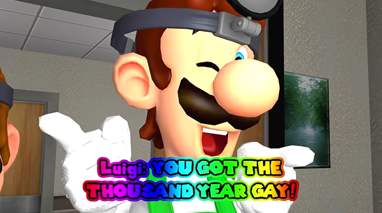 High Quality Thousand year gay! Blank Meme Template