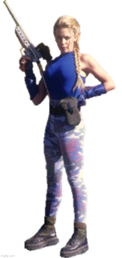 Kylie Street Fighter transparent | image tagged in kylie street fighter transparent | made w/ Imgflip meme maker