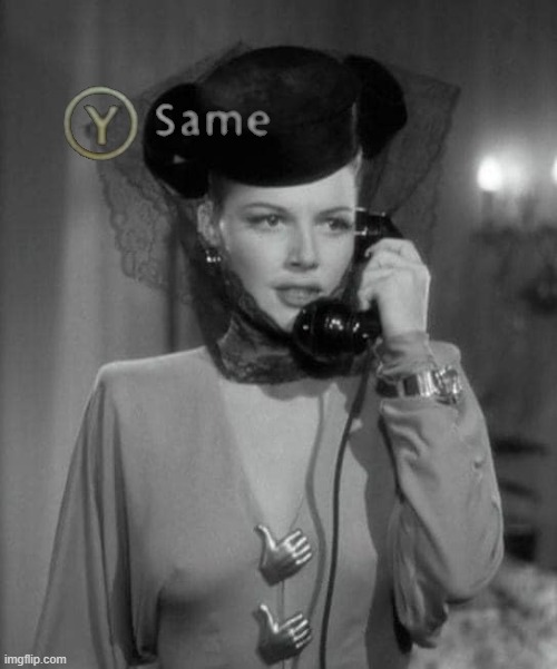 Y same Ann Sheridan Blank Meme Template