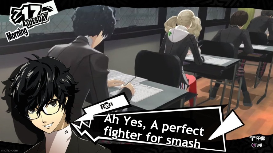 Ah Yes, A perfect fighter for smash | made w/ Imgflip meme maker