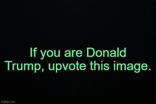 . | If you are Donald Trump, upvote this image. | made w/ Imgflip meme maker