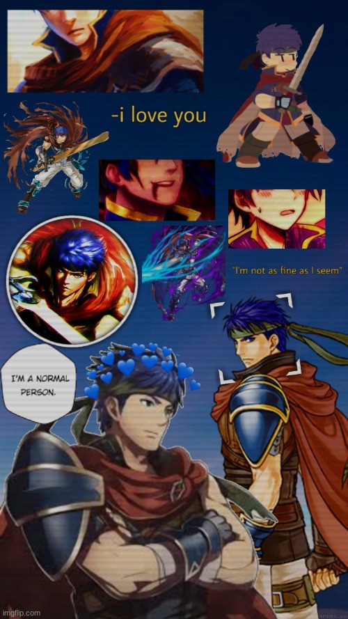 Me who made Ike aesthetics and decided to disable comments for a good reason | image tagged in ike,fire emblem,aesthetic | made w/ Imgflip meme maker