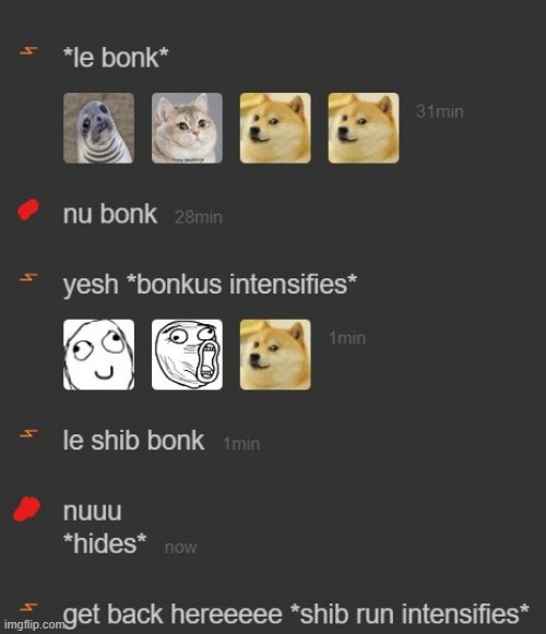 meanwhile in my dms | image tagged in comedy,doge bonk,nooooooooo,roflmao,imgflip,messages | made w/ Imgflip meme maker