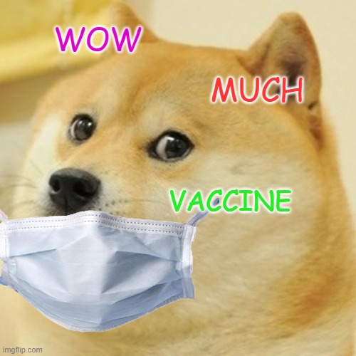 D-VOID19 | WOW; MUCH; VACCINE | image tagged in memes,doge | made w/ Imgflip meme maker